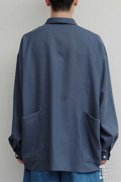 Side pocket L/S shirt