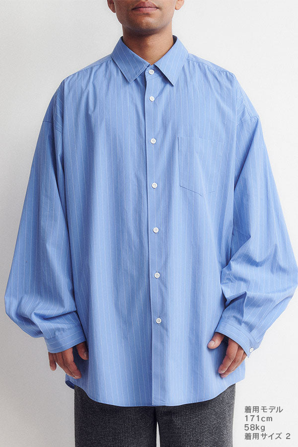 Oversized stripe shirt