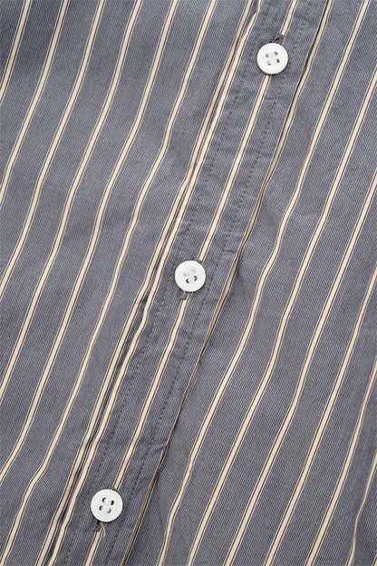 Buttondown shirt ①(stripe)