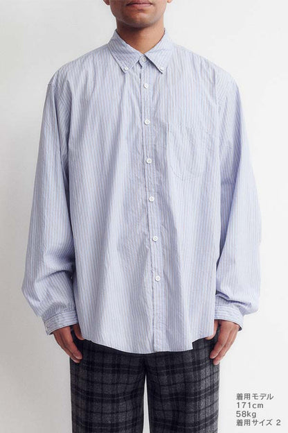Buttondown shirt ①(stripe)
