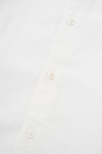 Leather combi shirt
