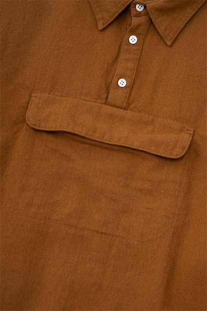 Center pocket P/O shirt