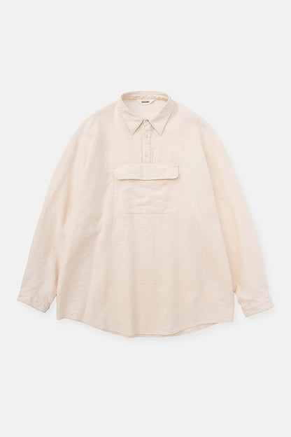 Center pocket P/O shirt