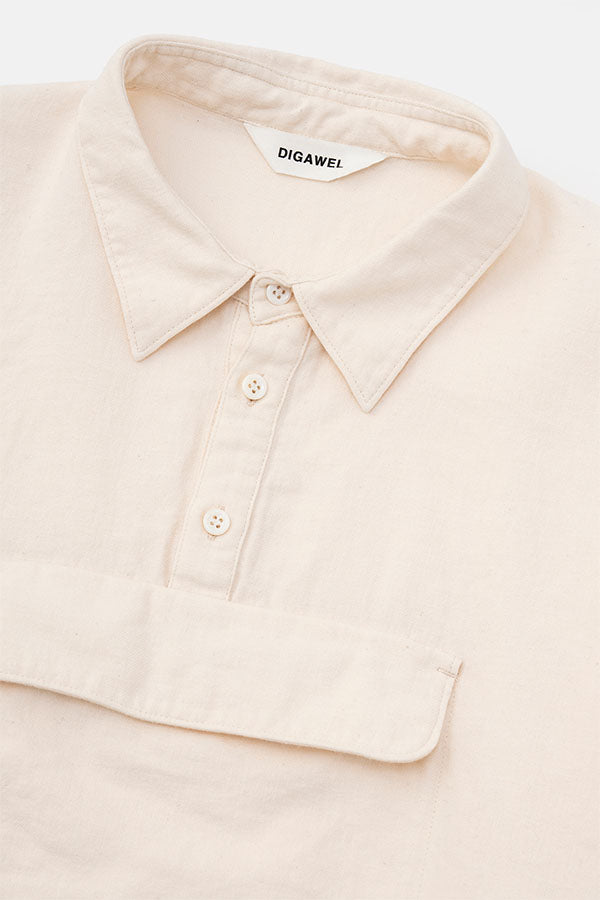 Center pocket P/O shirt