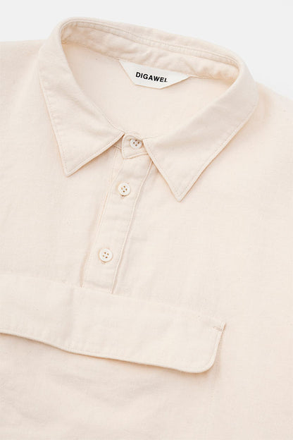 Center pocket P/O shirt