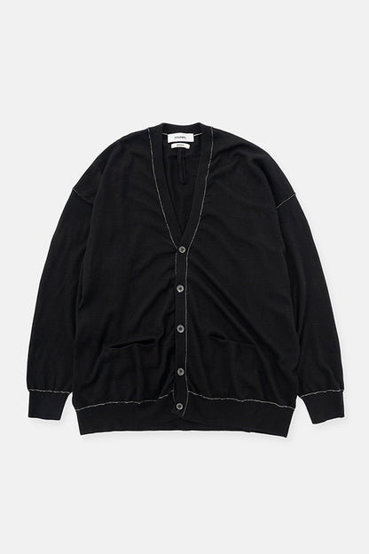 Cashmere knit stitch cardigan(BODHI×DIGAWEL)