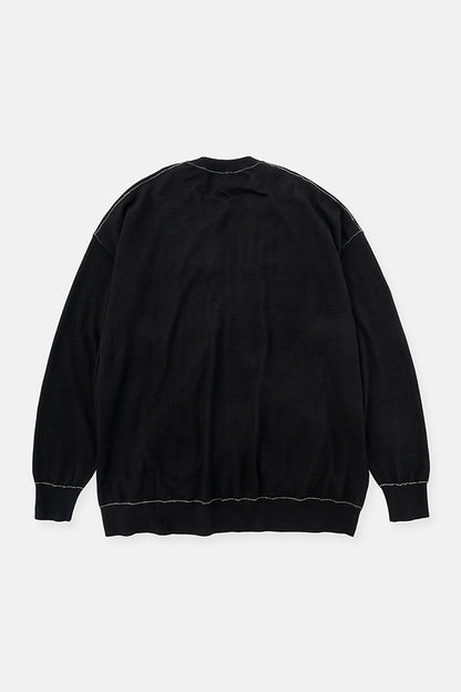 Cashmere knit stitch cardigan(BODHI×DIGAWEL)