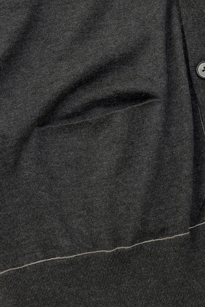 Cashmere knit stitch cardigan  MIN-NANO別注