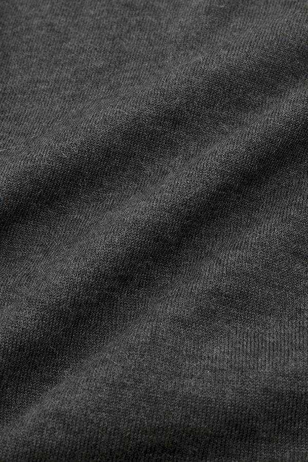 Cashmere knit stitch cardigan  MIN-NANO別注