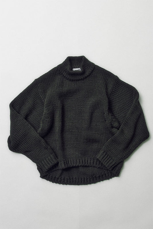 Cocoon turtleneck sweater