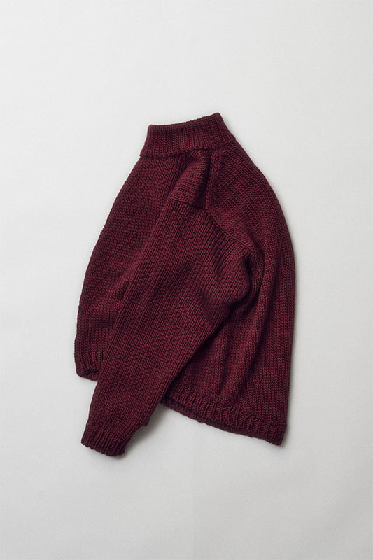 Cocoon turtleneck sweater
