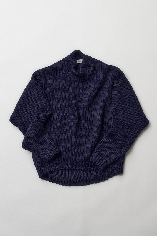 Cocoon turtleneck sweater