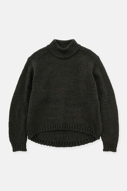 Cocoon turtleneck sweater