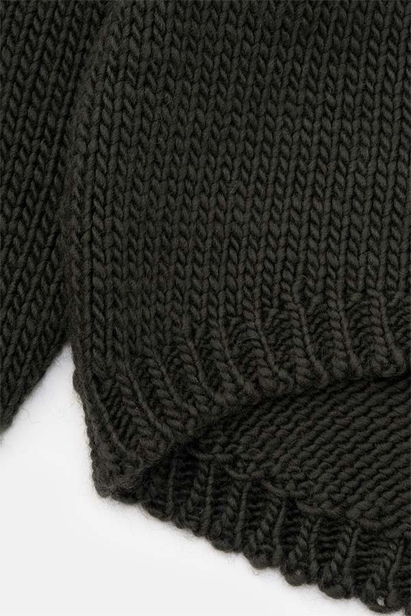 Cocoon turtleneck sweater