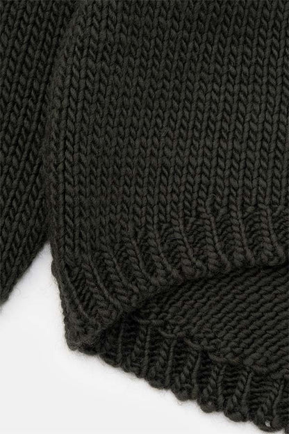 Cocoon turtleneck sweater