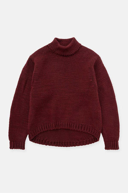 Cocoon turtleneck sweater