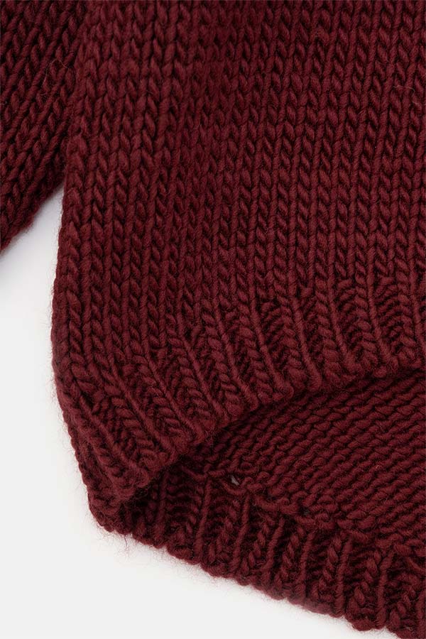 Cocoon turtleneck sweater