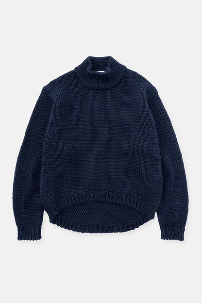 Cocoon turtleneck sweater