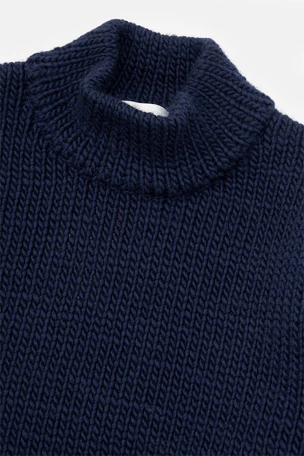 Cocoon turtleneck sweater