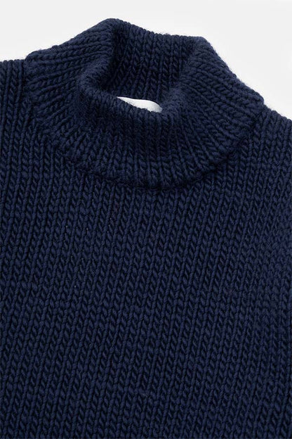Cocoon turtleneck sweater