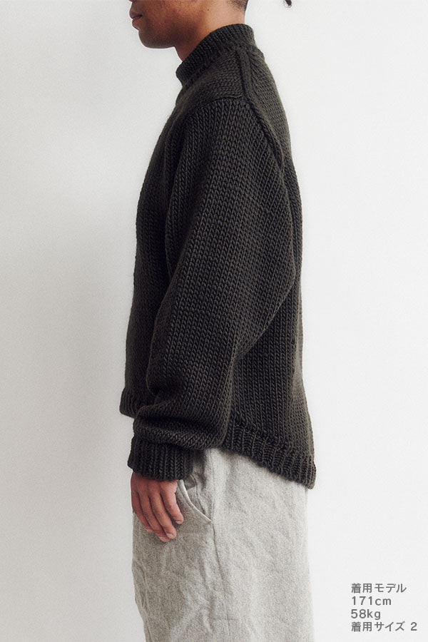 Cocoon turtleneck sweater