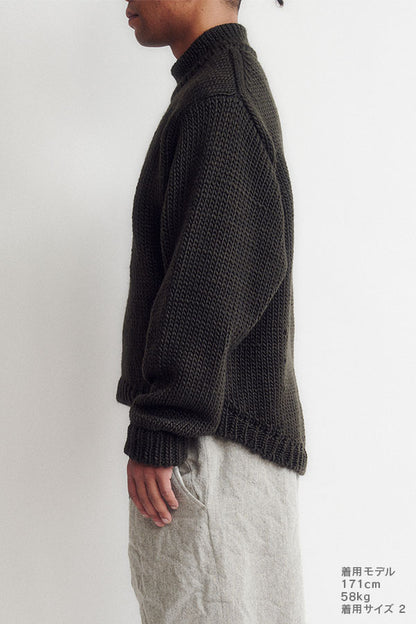 Cocoon turtleneck sweater