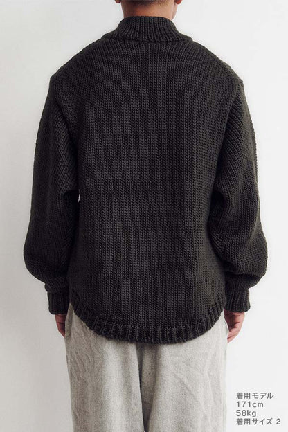 Cocoon turtleneck sweater