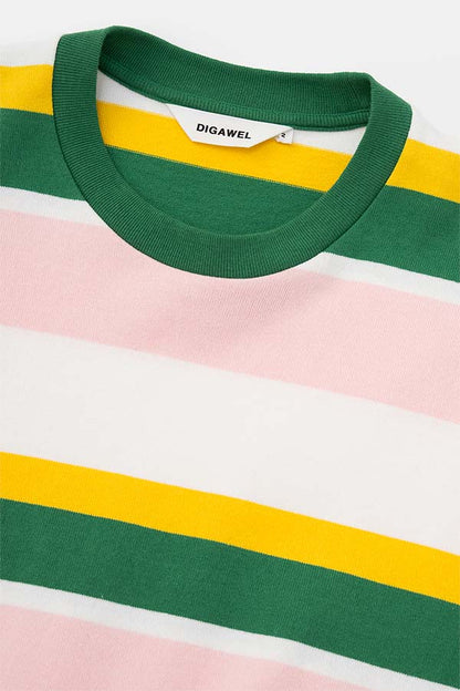 Multi border oversized T-shirt