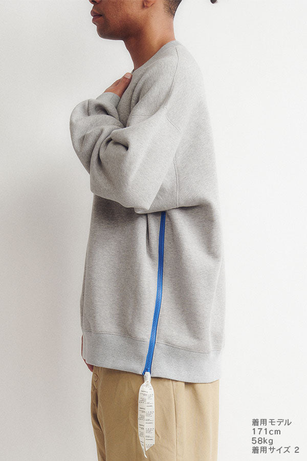 Side zip sweatshirt – DIGAWEL ONLINE STORE