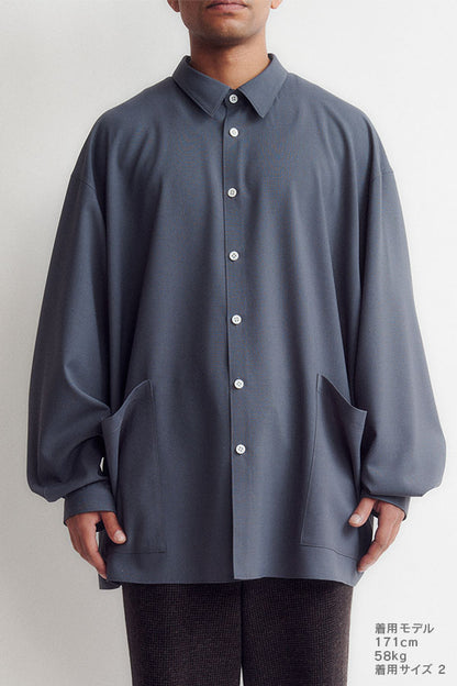 Side pocket L/S shirt