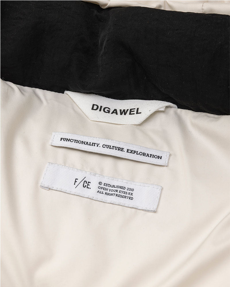 Hoodie puffer jacket (F/CE.×DIGAWEL)