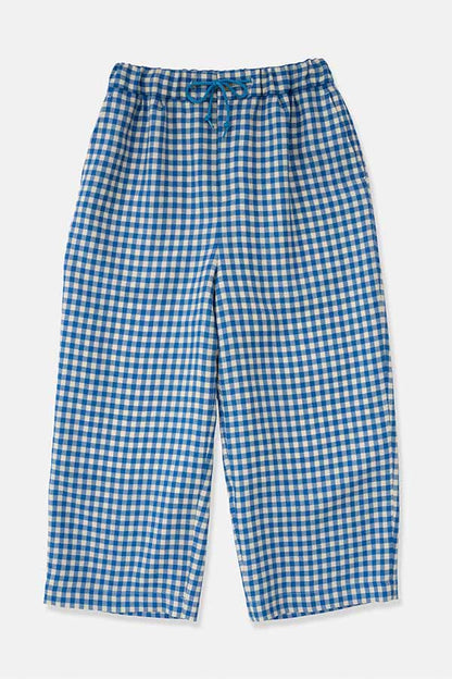 Gingham Easy Pants