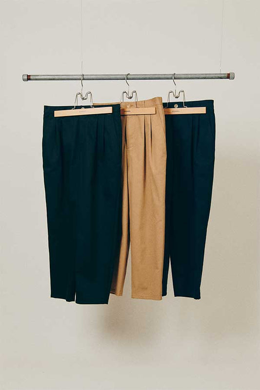 2Tuck Tapered Pants1(Cotton)