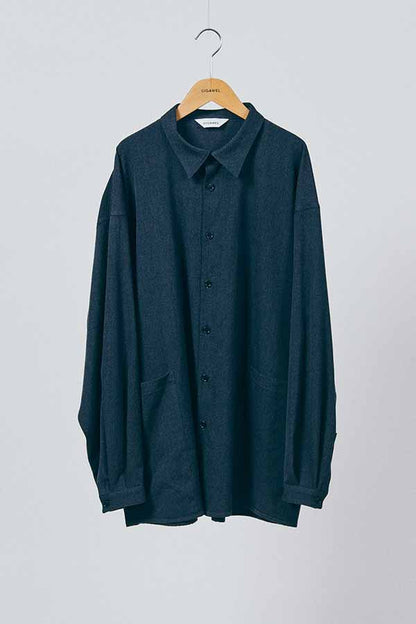 Side Pocket Oversized Shirt