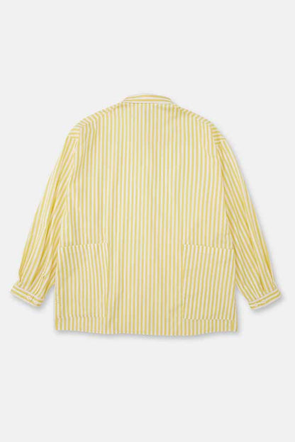 Side pocket L/S shirt① stripe