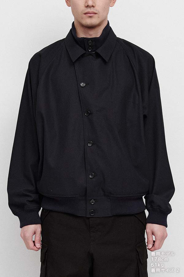 Trench shirt blouson