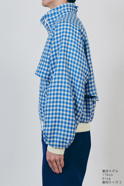 3Way Blouson①(Gingham)