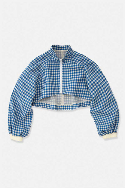 3Way Blouson①(Gingham)