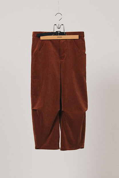 Corduroy Cropped Pants