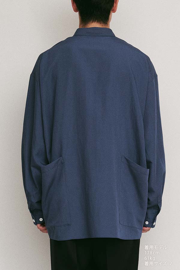 Side pocket L/S shirt②