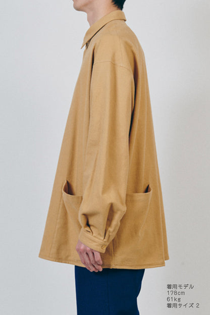 Side Pocket Oversized Shirt