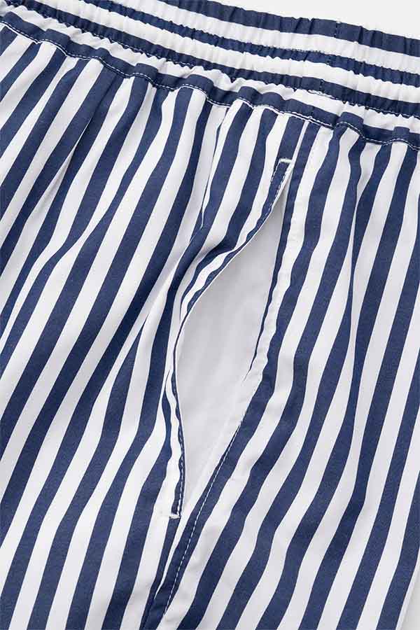 【MIN-NANO】Stripe Baggy Shorts