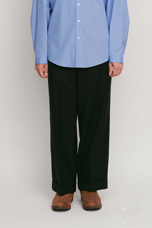 CP cropped slacks② wool