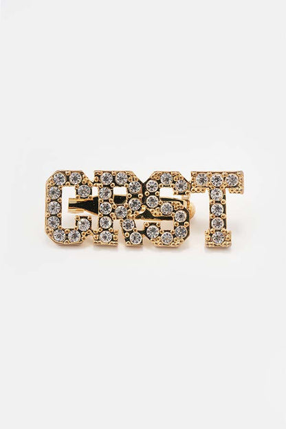 CRST LOGO BROOCH