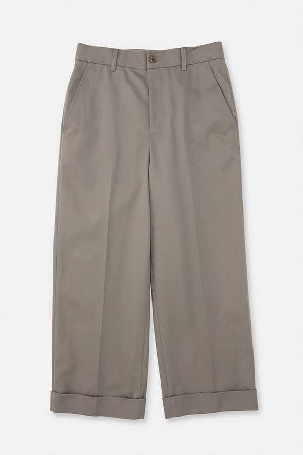 CP cropped slacks① cotton