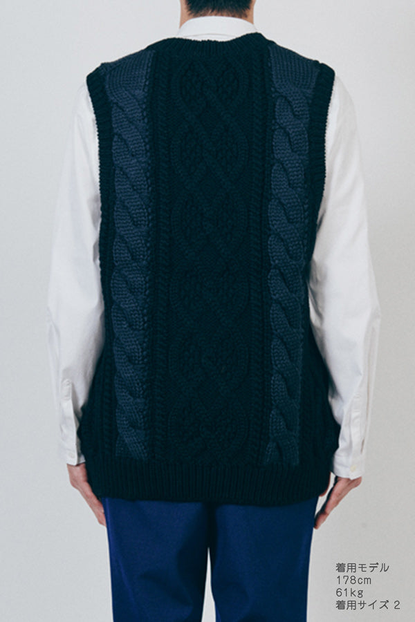 Cable Stitch Vest