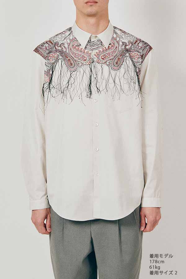 Shirt (generic)③ paisley embroidery