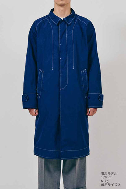 Raglan sleeve Coat (garment dye)