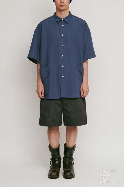 Side pocket S/S shirt②