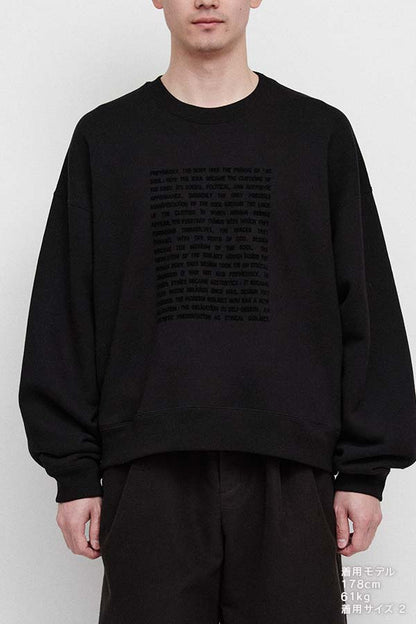 Statement sweatshirt